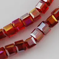 Electroplate Glass Beads Strands