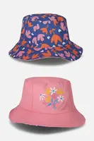 Dětský oboustranný bavlněný klobouk Coccodrillo více barev, ACCESSORIES SUMMER GIRL