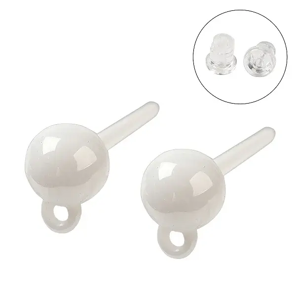 Hypoallergenic Bioceramics Zirconia Ceramic Ear Hooks