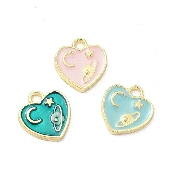 Alloy Enamel Pendants