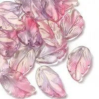 Handmade Transparent Czech Lampwork Pendants