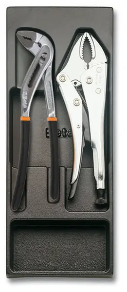 Beta tools SADA KLEŠTÍ 2KS V PLASTOVÉ PODESTĚ, 2424/T153