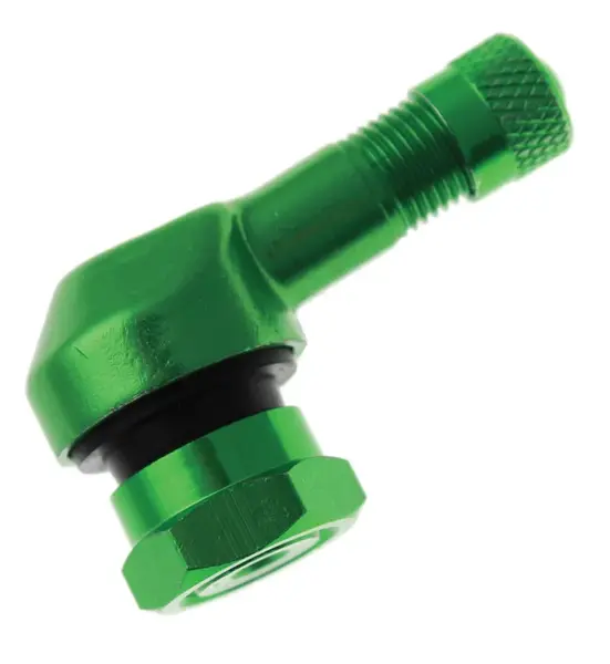 Bezdušové ventily AL moto BL25MS, průměr 11,3 mm, pro motocykly, různé barvy - Ferdus Varianta: zelený