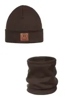 Dětská souprava čepice a nákrčník SMILE