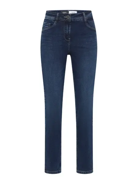 CECIL Džínsy 'Vicky'  tmavomodrá