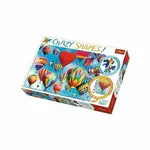 Trefl Puzzle Barevné balony / 600 dílků Crazy Shapes