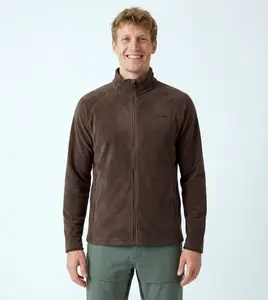 Husky Aflee M S, brown Pánská fleecová mikina