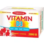 TEREZIA VITAMIN D3 2000 IU 90 TOBOLEK Vitamínový doplněk, , velikost
