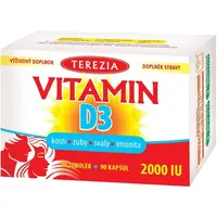 TEREZIA VITAMIN D3 2000 IU 90 TOBOLEK Vitamínový doplněk, , velikost