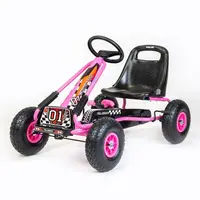 Baby Mix Dětská šlapací motokára Go-kart  Razor růžová