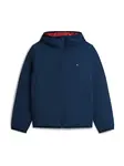 TOMMY HILFIGER Prechodná bunda  námornícka modrá / červená