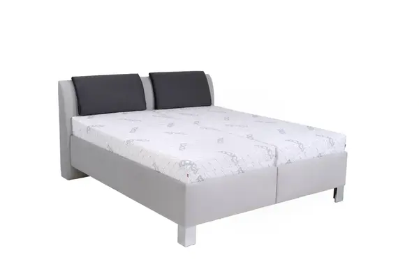 Postel Rio Rozměr: 160 x 200 cm, Matrace: Madona - tvrdost 3, látka: Korpus Solar 3 + polštáře Solar 28