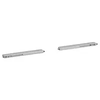 Carryhome TLUMIČ DOVÍRÁNÍ, barvy stříbra, 27/2/5 cm