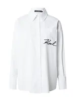 Karl Lagerfeld Blúzka  čierna / biela