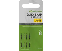 Korum obratlík smokescreen quick snap swivel - small