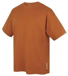 Husky  Tee View M brown, XL Pánske bavlnené tričko