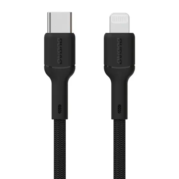 Dudao L9X kabel USB-C – Lightning, 30W, 2 m, černý