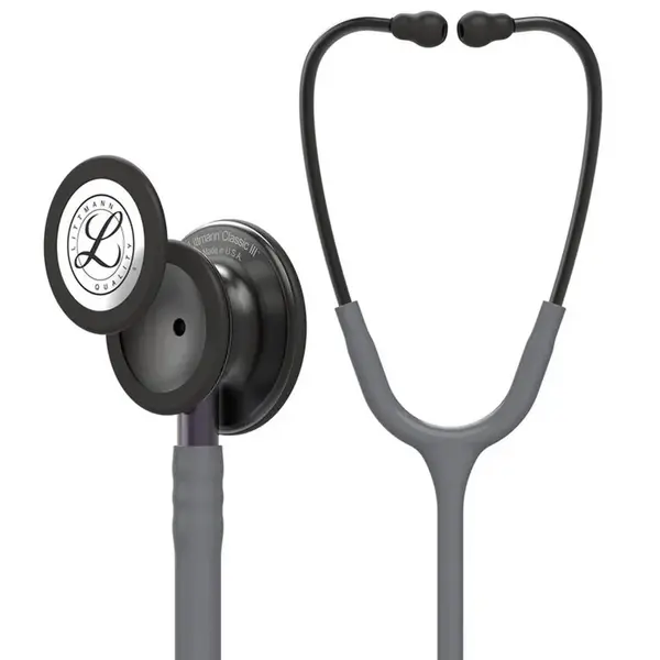 LITTMANN CLASSIC III 5873 fonendoskop Gray, Smoke Finish - Violet Stem
