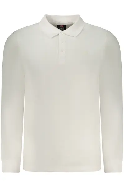 NORWAY 1963 MEN&#39;S LONG-SLEEVED POLO SHIRT WHITE