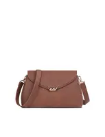 Hnedá kabelka Leera