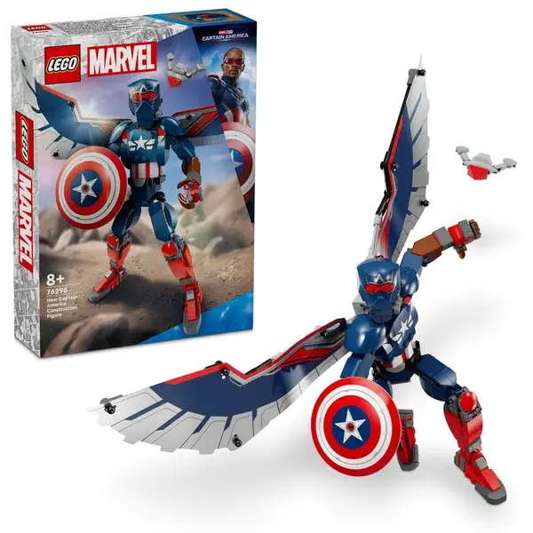 LEGO® Marvel 76296 Zostaviteľná figúrka: Nový Kapitán America