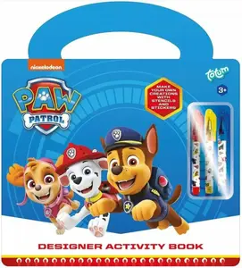 Kreativní kniha se šablonami Tlapková patrola (poškozená)