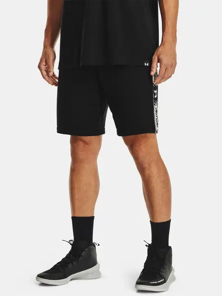 Under Armour Kraťasy UA PERIMETER FLEECE SHORT-BLK - Pánské