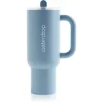 Waterdrop Explorer Tumbler nerezový tumbler s brčkem Blue 1100 ml