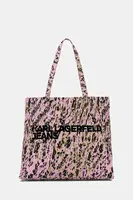 Bavlněná taška Karl Lagerfeld Jeans