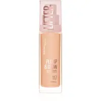 MAYBELLINE NEW YORK Lifter Plump & Glow rozjasňujúci make-up pre prirodzený vzhľad odtieň 117 30 ml