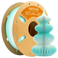 ERYONE High Speed Matte Gradient PLA Filament 1kg - Mint Green & White