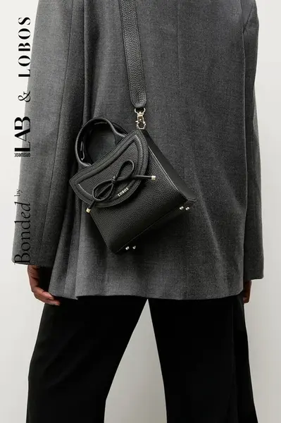 Kožená kabelka Bonded by Answear.LAB & LOBOS