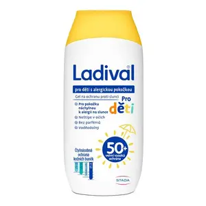 Ladival gel pro dětskou pokožku se sklonem ke sluneční alergii OF 50+ 200 ml