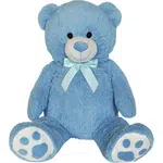 Alltoys Plyšový medveď modrý 100 cm