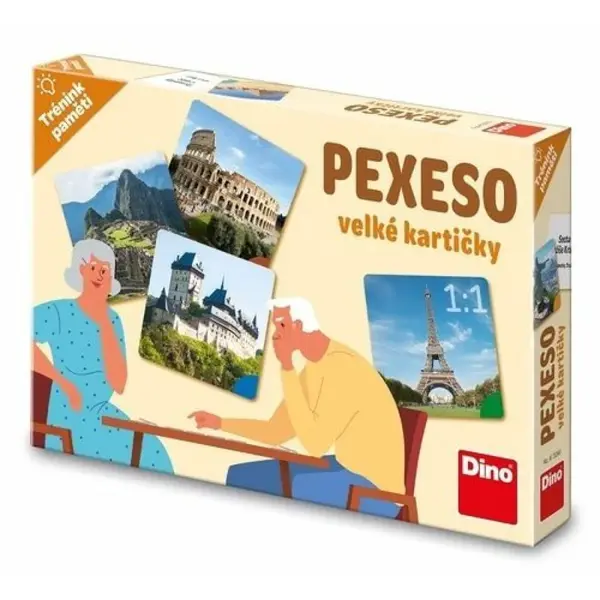 TRÉNING PAMÄTI: PAMIATKY Pexeso