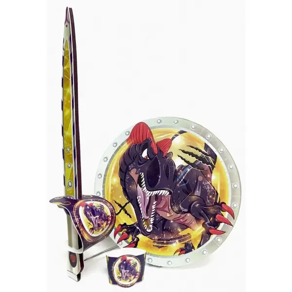 Alltoys Penový meč a štít D-Rex