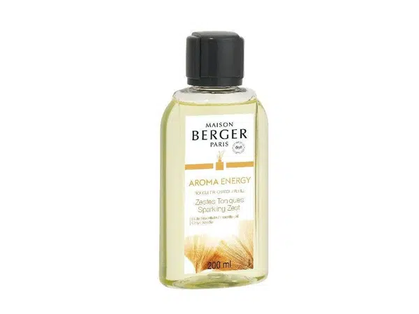 Maison Berger Paris Náplň do difuzéra Aróma Energy Čerstvé tonikum Zestes Toniques (Bouquet Recharge/Refill) 200 ml