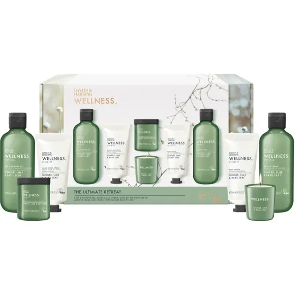 Baylis & Harding Wellness. Energise darčeková sada Ginger, Lime & Basil Leaf