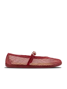 Barefoot baleríny Be Lenka Plumea - Mesh Red