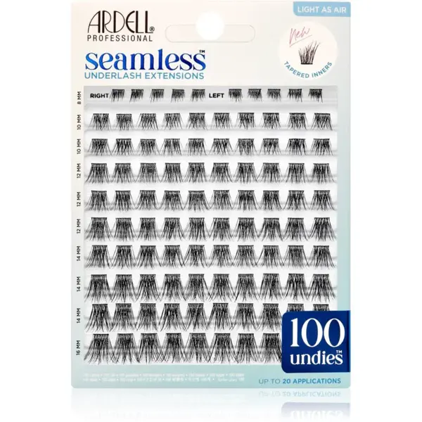 Ardell Seamless Underlash Extensions trsové nalepovacie mihalnice Light As Air 100 ks
