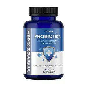 MOVIT ENERGY Probiotika 90 + 30 veganských kapslí