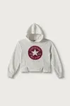 Converse  mikina s kapucňou detská s bavlnou