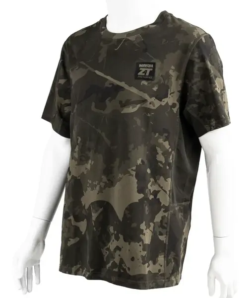 Nash tričko zt lite luxe t shirt camo - l