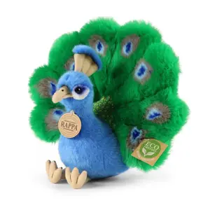 Plyšový páv 22 cm ECO-FRIENDLY