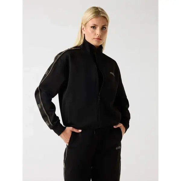 Guess octavia high neck full-zip swe s