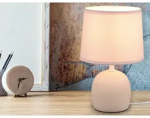 Stolová lampa Malu, béžová%
