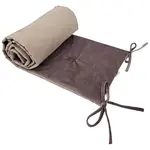 EKO Mantinel do postýlky bavlněný Velvet Dark Pink 180cm