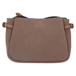 Dámska crossbody kabelka David Jones Sovea - béžovo-šedá