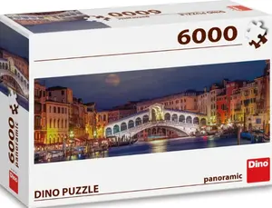 Puzzle Most Rialto - 6000 dílků (poškozené)
