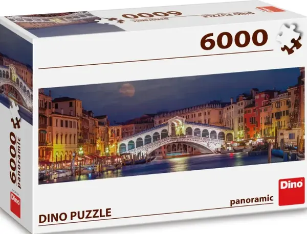 Puzzle Most Rialto - 6000 dílků (poškozené)